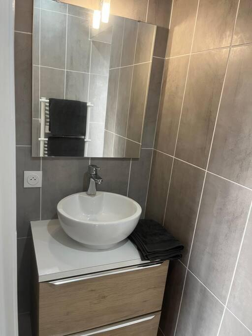 Verdi Studio Cosy Au Calme Parking Gratuit Chasse-sur-Rhône Exterior foto